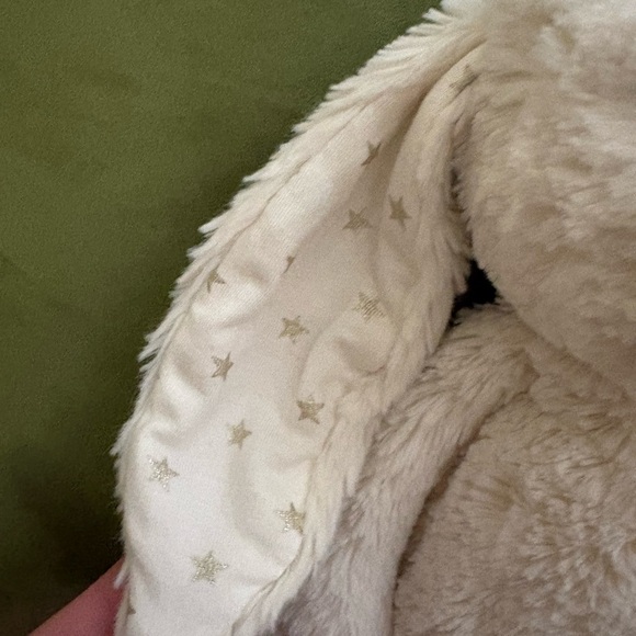 Jellycat Bashful Bunny Twinkle Medium GREAT Condition Off-white Stars RETIRED - Picture 2 of 12